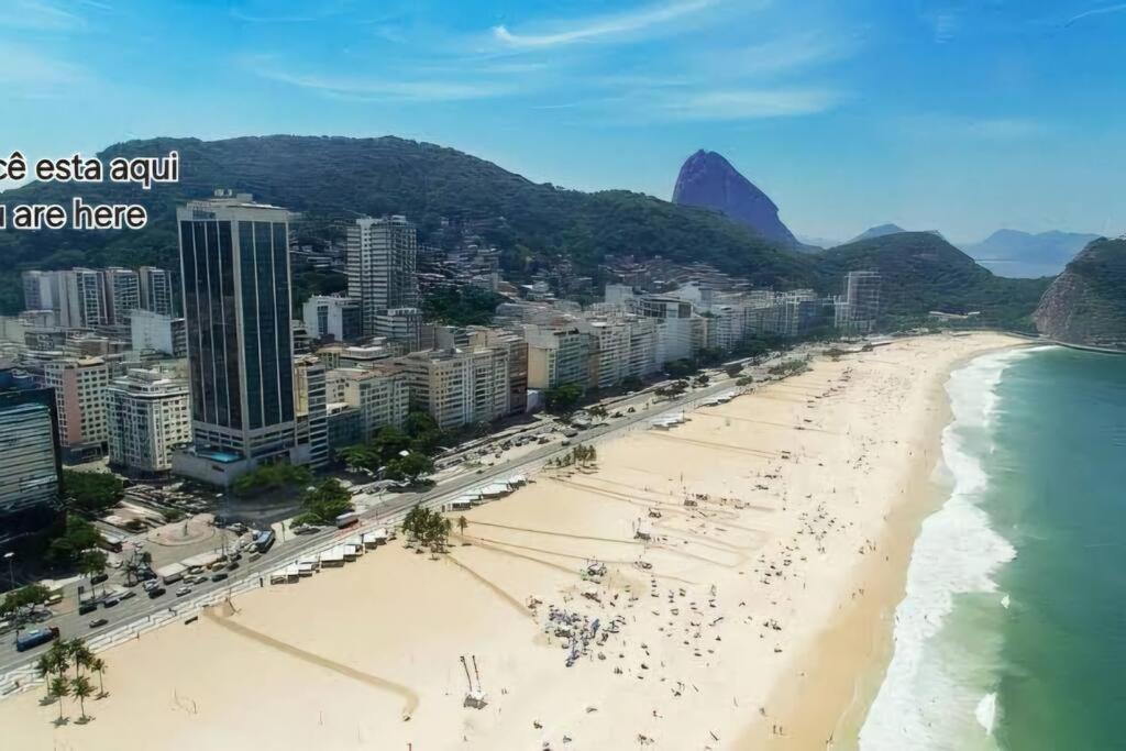 Apartamento Copacabana Beach - Apartamento Confortavel Posto 2 Vista Mar Rio de Janeiro Esterno foto