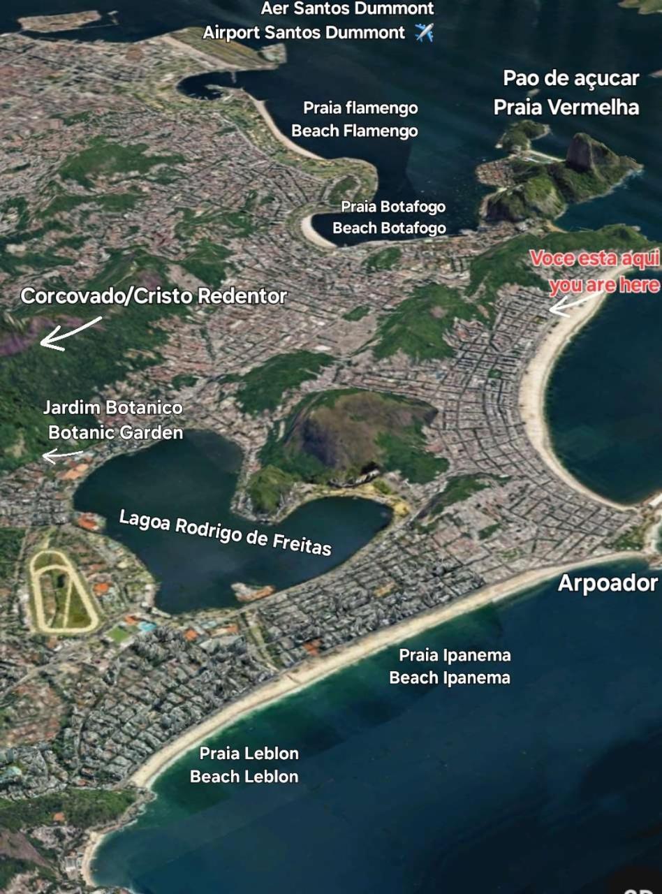 Apartamento Copacabana Beach - Apartamento Confortavel Posto 2 Vista Mar Rio de Janeiro Esterno foto